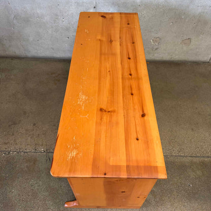 Solid Pine Credenza