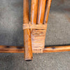 Mid Century Modern Franco Albine Style Rattan & Bamboo Rocking Horse C. 1960s Product Image