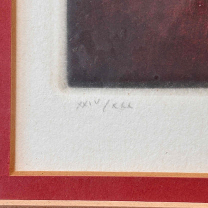 Tomoe Yokoi Original Etching
