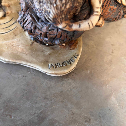 M. Hubbell Studio Pottery Rats Sculpture