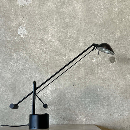 Vintage Adjustable Post Modern Black Desk Lamp