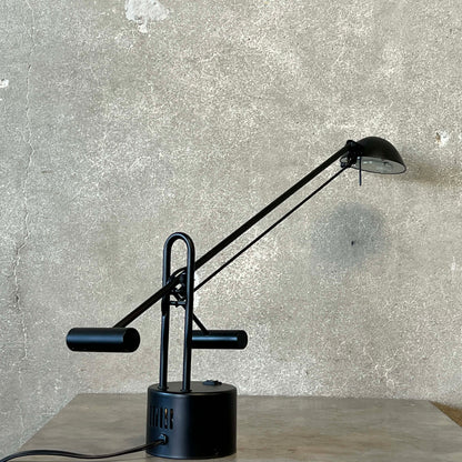 Vintage Adjustable Post Modern Black Desk Lamp