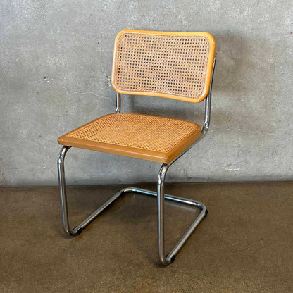 Cesca Style Woven Cane & Chrome Chair