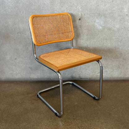Cesca Style Woven Cane & Chrome Chair