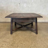 Monterey Furniture Large Coffee Table Old Wood Finish c. 1930 Product Image