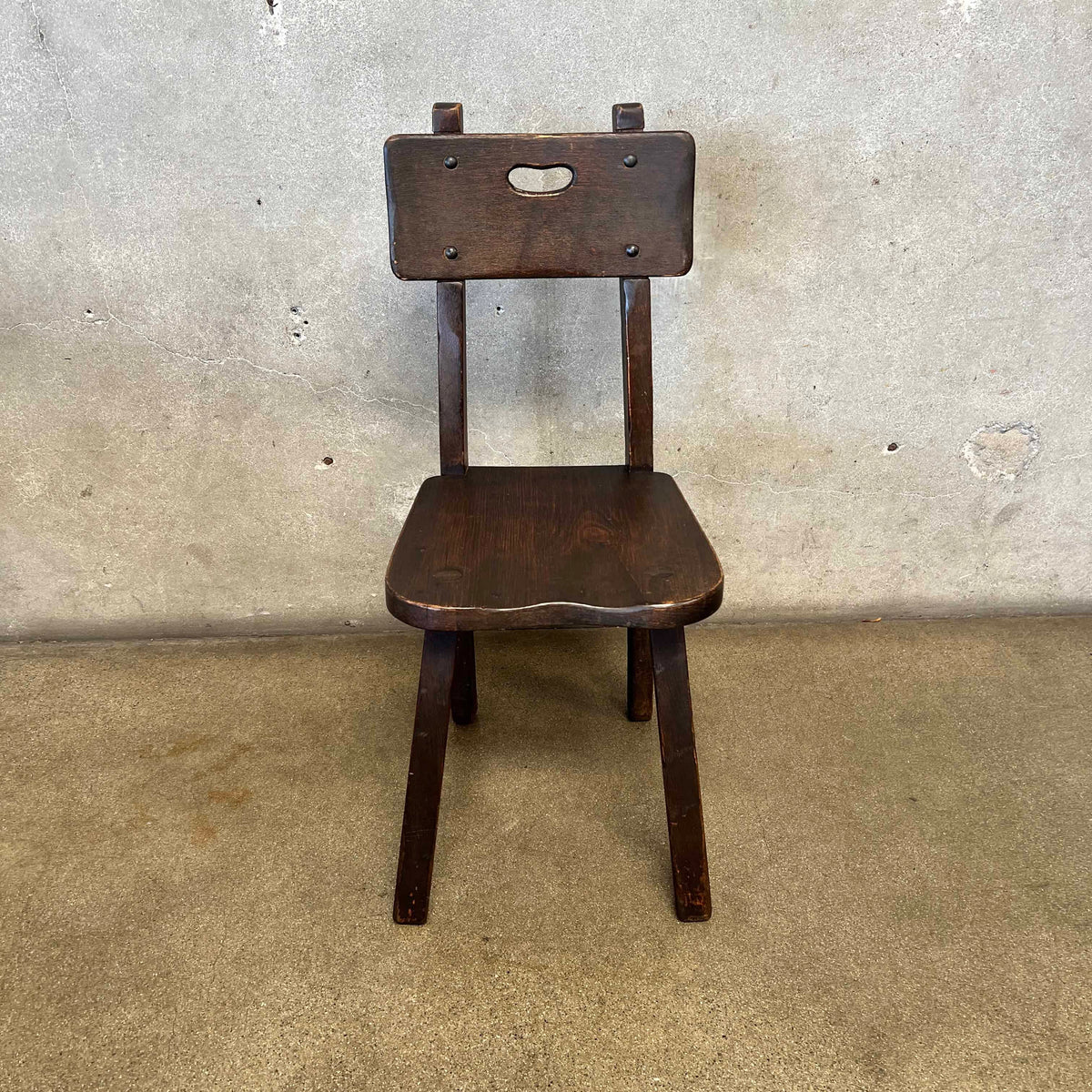 Monterey Furniture Old Wood Side Chair