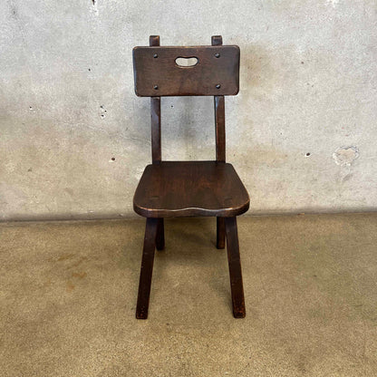 Monterey Furniture Old Wood Side Chair