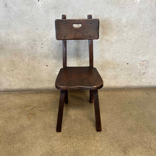 Monterey Furniture Old Wood Side Chair