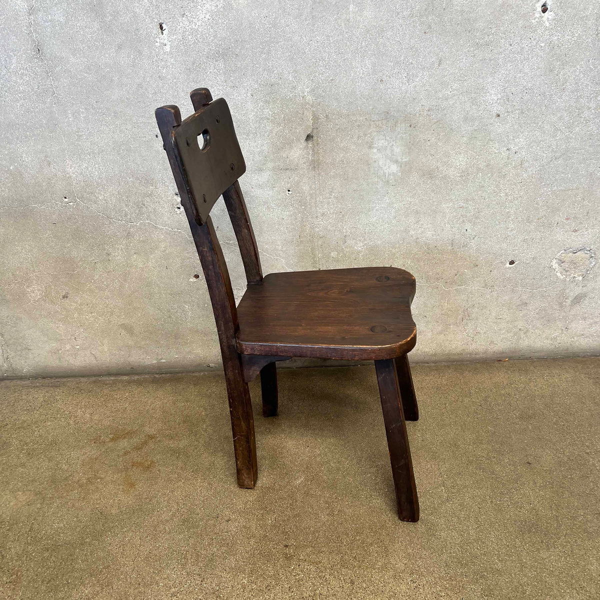 Monterey Furniture Old Wood Side Chair