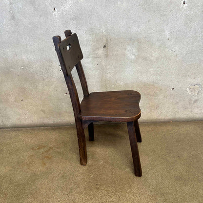 Monterey Furniture Old Wood Side Chair