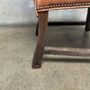 Monterey Furniture Classic Arm Chair Old Wood & Leather c. 1930 Product Image