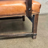 Monterey Furniture Classic Arm Chair Old Wood & Leather c. 1930 Product Image