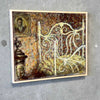 1960's Original Oil Om Board - Floral Wall With Bed Signed B. Sandler Product Image