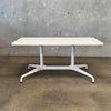 Eames Rectangular Cream Table - Laminate Top / Segmented Base Table Product Image