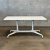 Eames Rectangular Cream Table - Laminate Top / Segmented Base Table Product Image