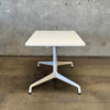 Eames Rectangular Cream Table - Laminate Top / Segmented Base Table Product Image