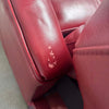 Bradington Young Zion Three-Way Red Leather Lounger #1 Product Image