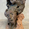 Abstract Ceramic Head Sculpture from David Mac Innes Estate Product Image