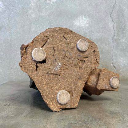 Abstract Ceramic Head Sculpture from David Mac Innes Estate