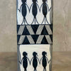 Mid Century Vase w/ Figurative Motif Product Image