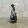 Japanese Ceramic Vase w/ Horse & Figures Product Image