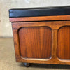 Mid Century Modern Lane Cedar Walnut Hope Chest Bench - Upholstery Tufted Product Image