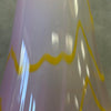 Pink & Yellow Swung Glass Vase Product Image