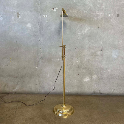 Brass Adjustable Floor Lamp