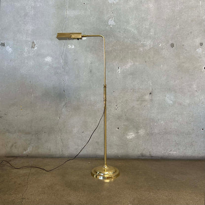 Brass Adjustable Floor Lamp