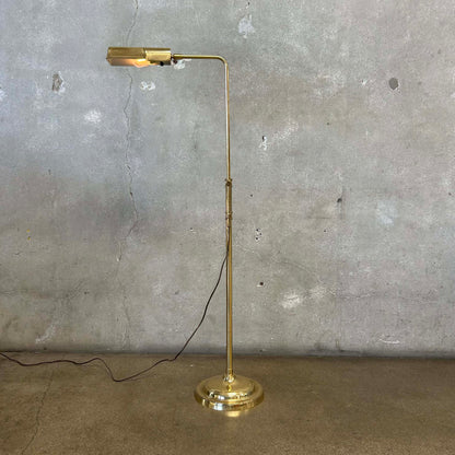 Brass Adjustable Floor Lamp