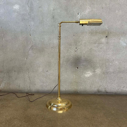 Brass Adjustable Floor Lamp