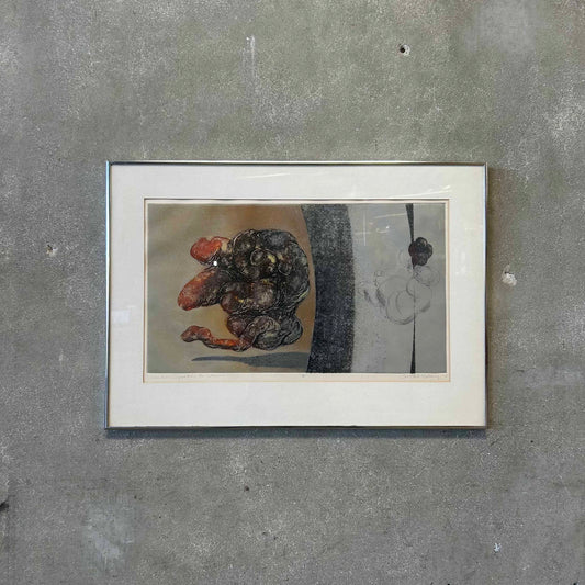 1970s Serigraph Listed Artists Eva + Paul Kolosvany (Hungarian) - Artist's Proof