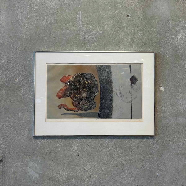 1970s Serigraph Listed Artists Eva + Paul Kolosvany (Hungarian) - Artist's Proof