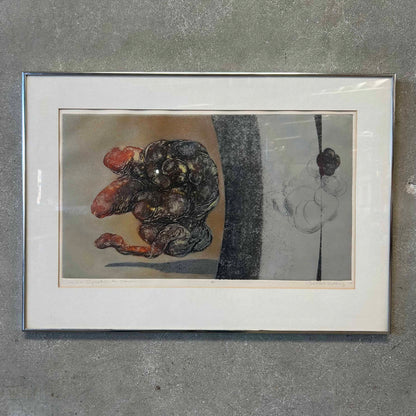 1970s Serigraph Listed Artists Eva + Paul Kolosvany (Hungarian) - Artist's Proof