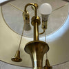1980s Brass-Tone Floor Lamp (Working) Product Image