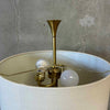 1980s Brass-Tone Floor Lamp (Working) Product Image