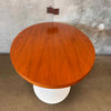 Florence Knoll For Eero Saarinen Walnut Oval Tulip Table Product Image