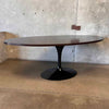 Florence Knoll For Eero Saarinen Dark Walnut Black Knoll Base Dining Table Product Image