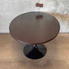 Florence Knoll For Eero Saarinen Dark Walnut Black Knoll Base Dining Table Product Image