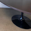 Florence Knoll For Eero Saarinen Dark Walnut Black Knoll Base Dining Table Product Image
