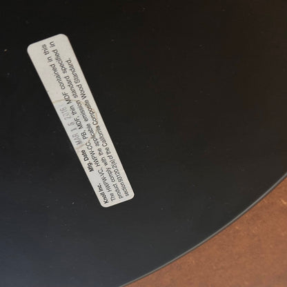 Florence Knoll For Eero Saarinen Dark Walnut Black Knoll Base Dining Table