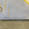 Vintage Abstract Oil on Canvas Signed Product Image