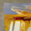 Vintage Abstract Oil on Canvas Signed Product Image