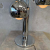 Mid Century Modern Vintage Chrome Waterfall Sonneman Orb 5 Light Table Lamp Product Image