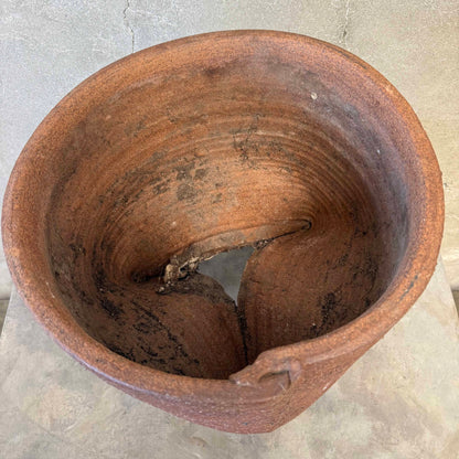 Architectural Brutalist Tripod Planter - c. 1970's