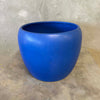 Vintage Gainey Blue Architectural Rounded Planter Product Image