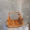 Vintage Bamboo Magazine Basket Product Image