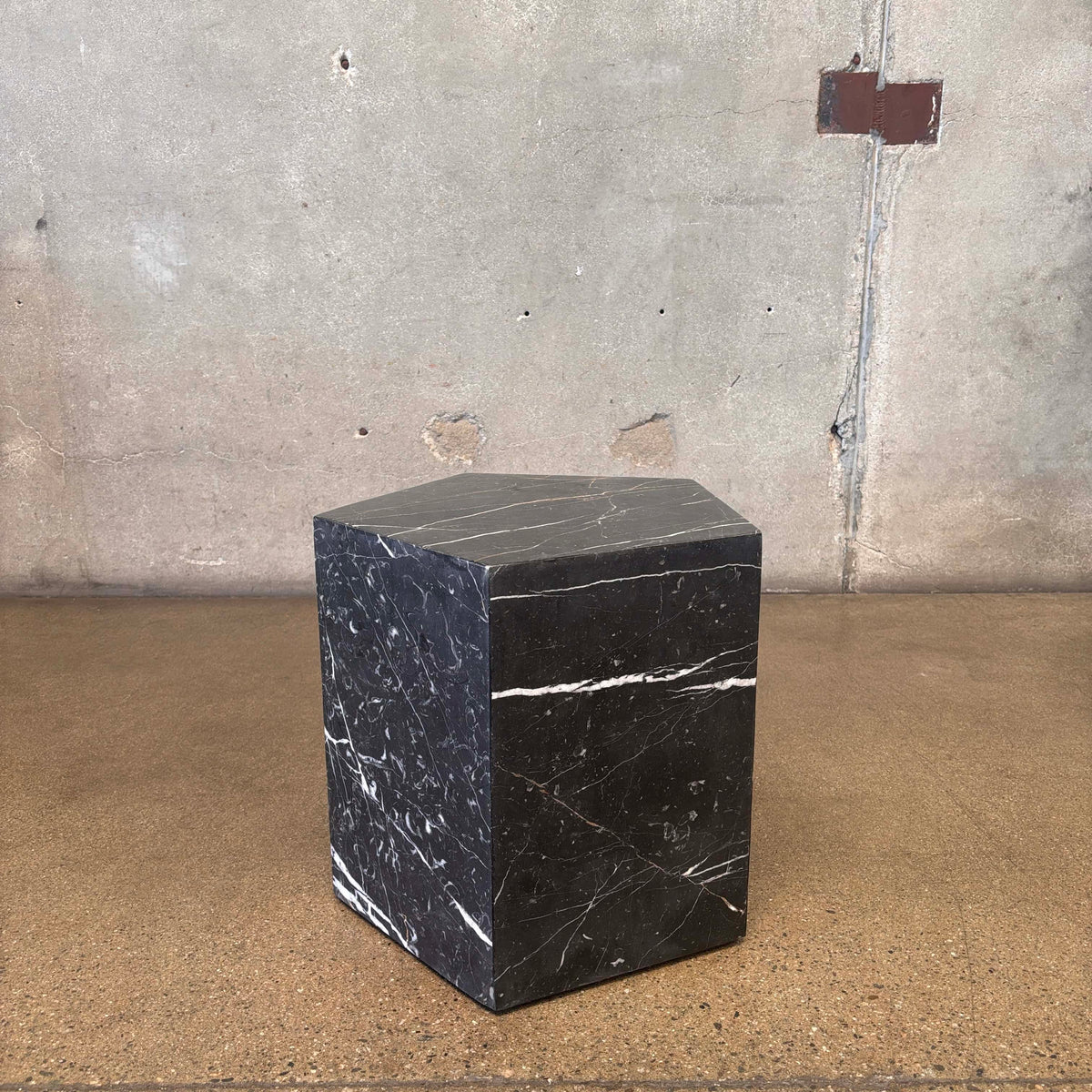 CB2 Marble Side Table