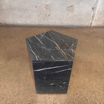 CB2 Marble Side Table