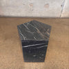 CB2 Marble Side Table Product Image